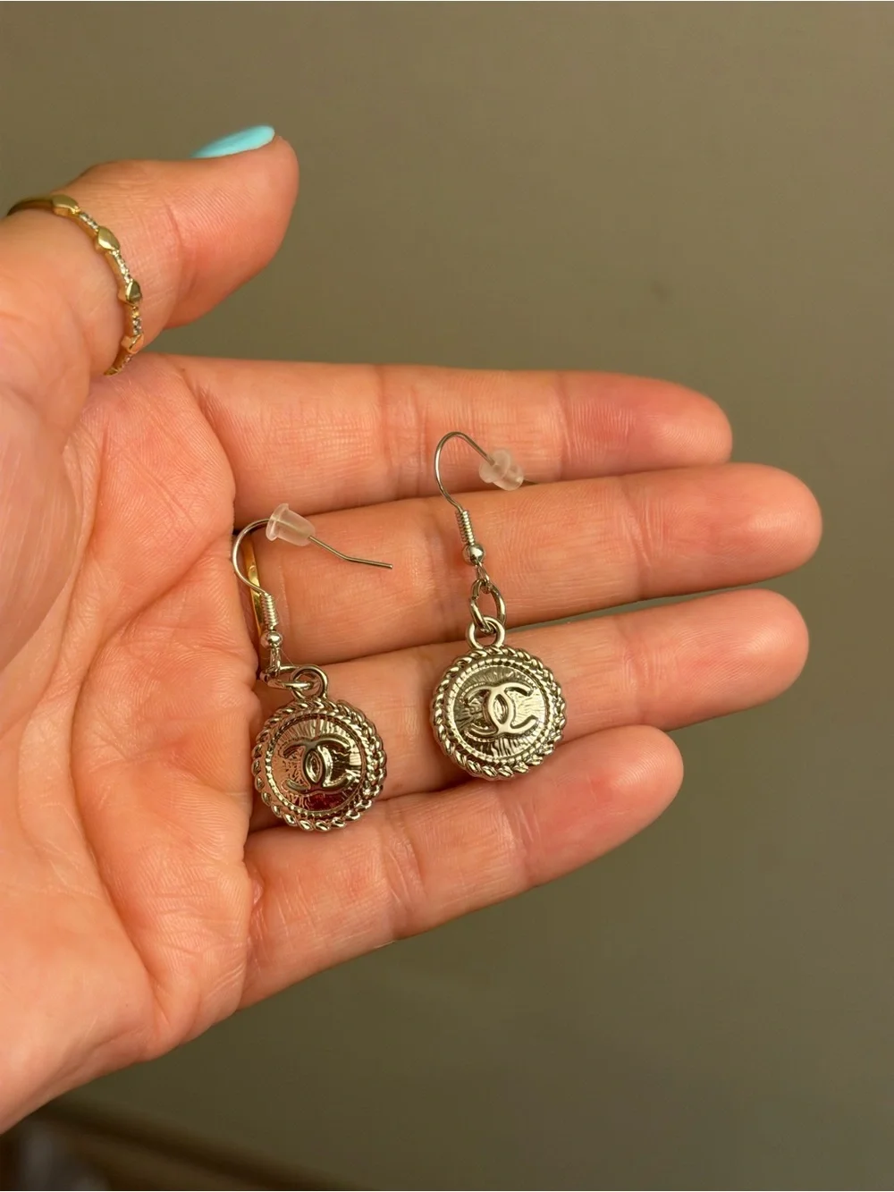 Upcycled handmade earrings